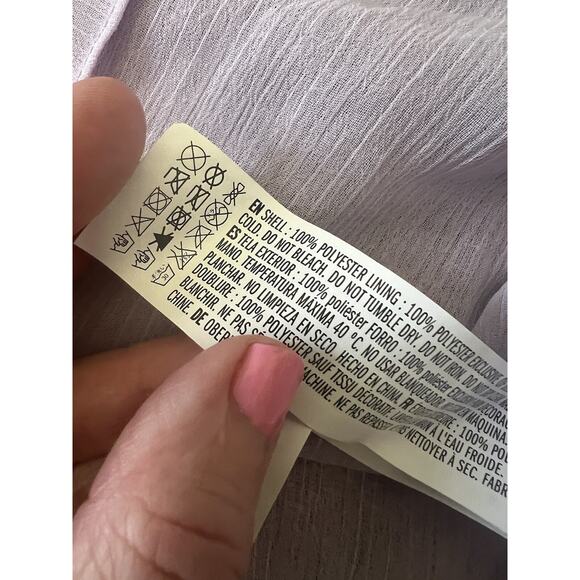 ENDLESS ROSE Purple Sequin Sparkle Encrusted Cropped Party Blouse Top - Picture 14 of 16